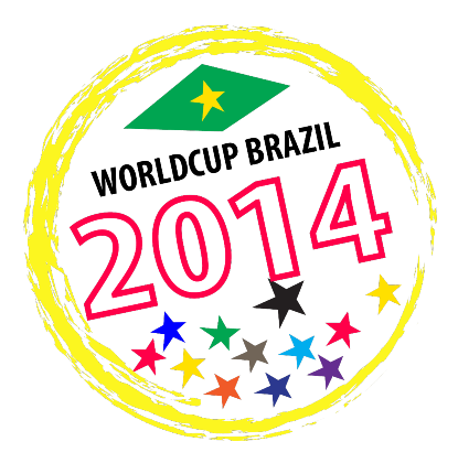 Nadruk World Cup Brazil 2014 - Przód