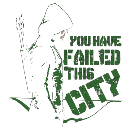 Nadruk You Have Failed This City - Przód