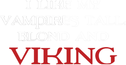 Nadruk Vampires Viking - Przód