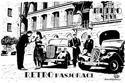 Nadruk Retro Pasjonaci - lata 30-te - Przód