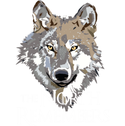 Nadruk The North Remembers - Przód