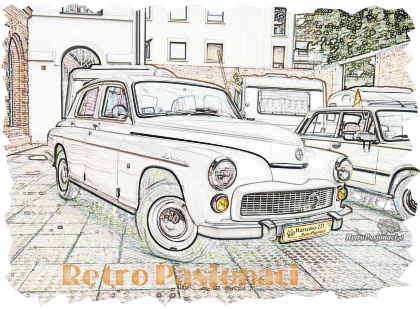 Nadruk Retro Pasjonaci - Warszawa 223 - Przód