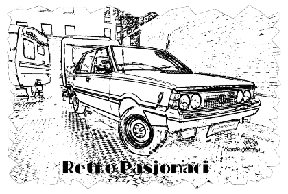 Nadruk Retro Pasjonaci - Polonez - Przód